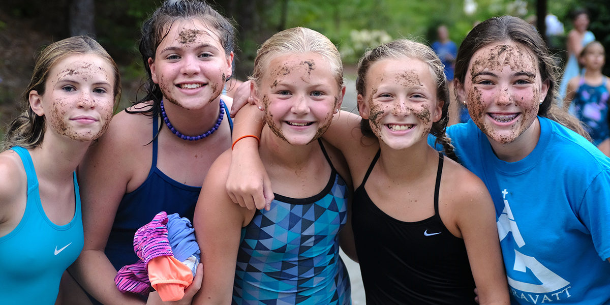 swimming at sleepaway camp nc mountains