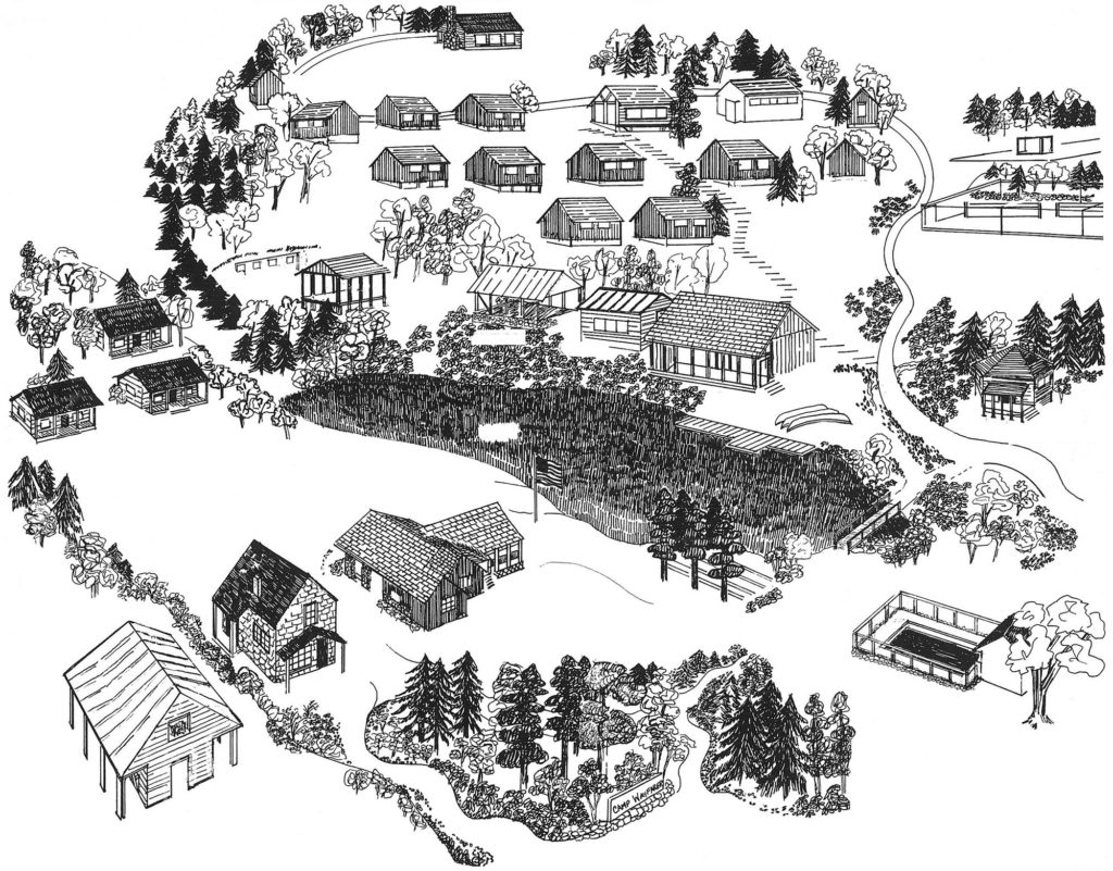 Camp Far West Campground Map